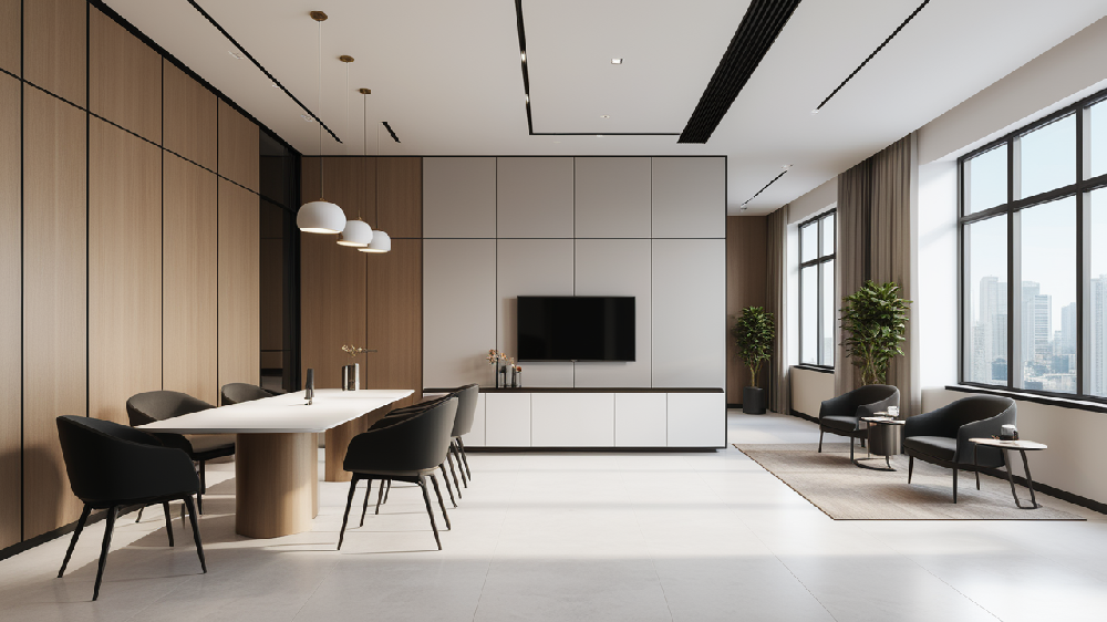 實(shí)業(yè)公司上海閔行區(qū)辦公室裝修工程