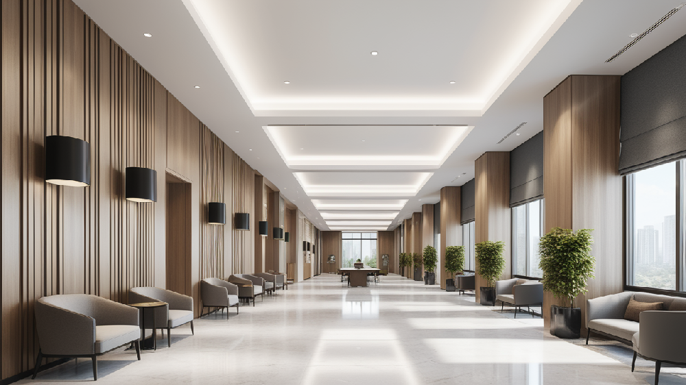 智能科技公司上海普陀區辦公室裝修工程